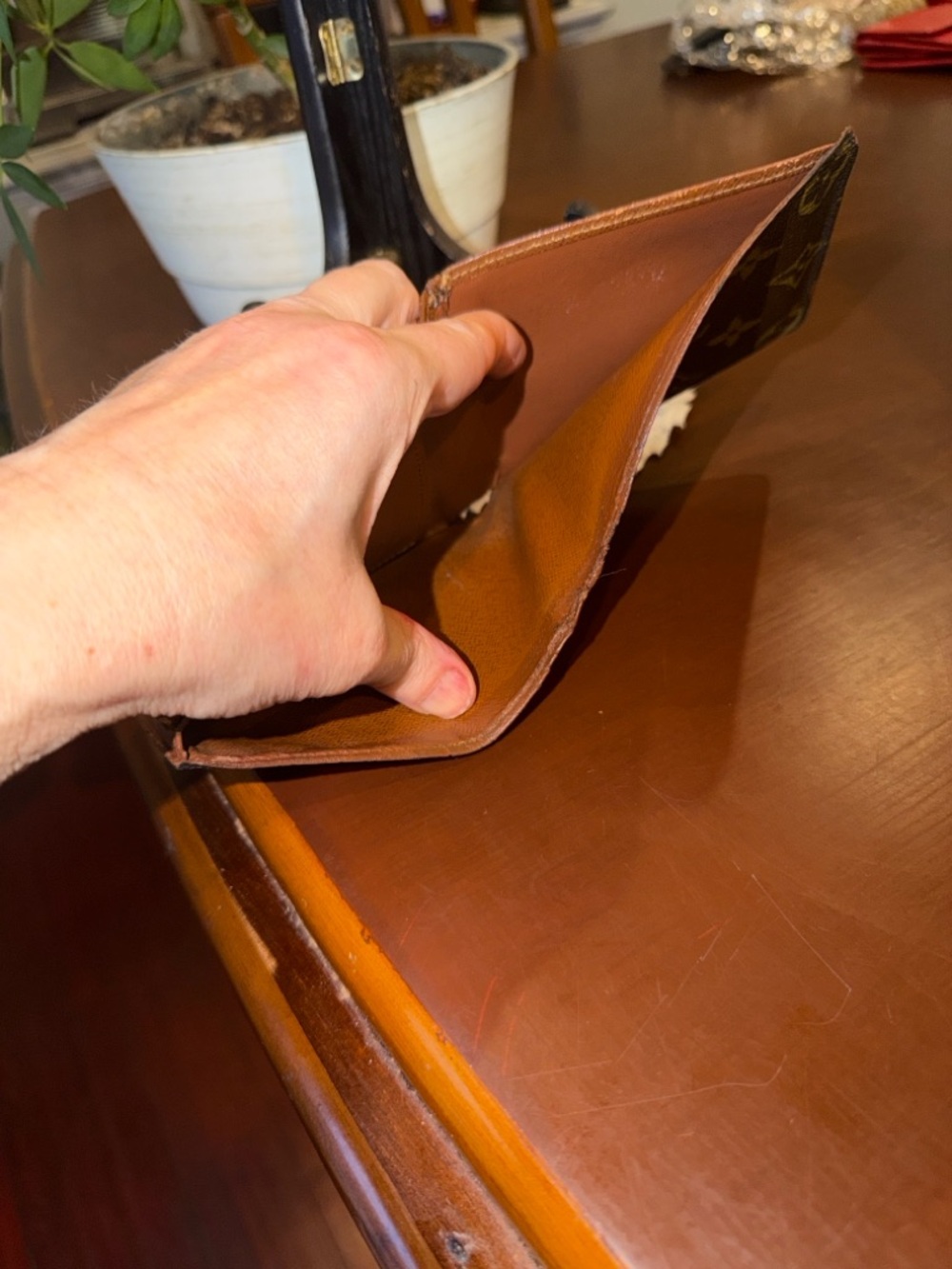 Louis Vuitton Monogram Canvas Wallet - Brown & Gold - Picture 7 of 10